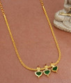 New Gold Plated Necklace Palakka Stone Collections Kerala Jewelry NCKN3165