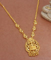 Plain Lakshmi Dollar Gold Imitation Necklace Collections Shop Online NCKN3167