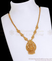 Plain Lakshmi Dollar Gold Imitation Necklace Collections Shop Online NCKN3167