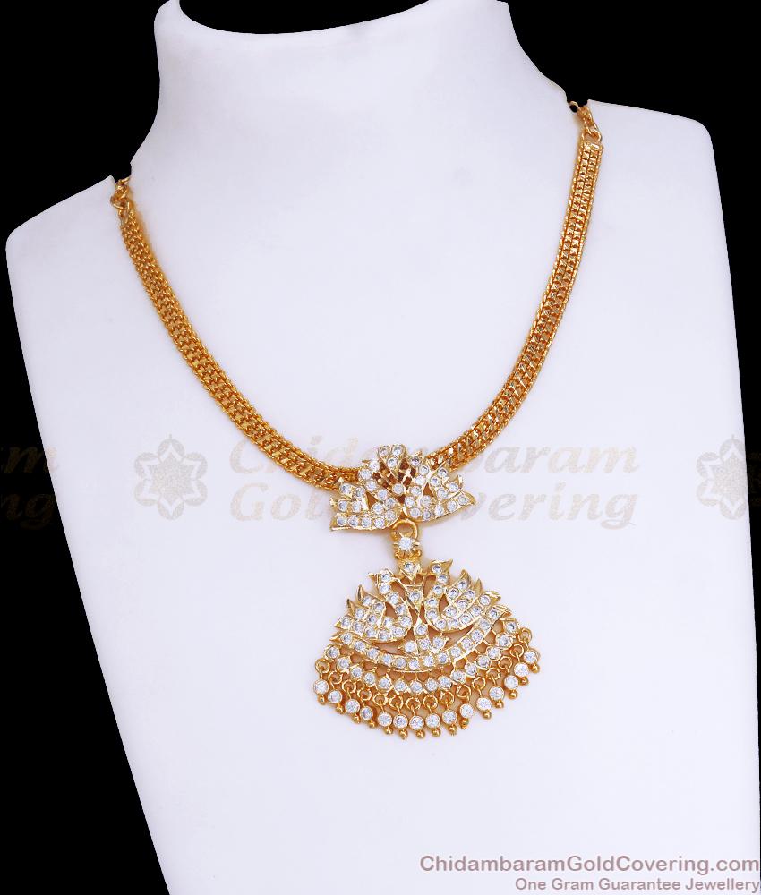 Premium Impon Attigai 5 Metal Necklace Collections NCKN3177