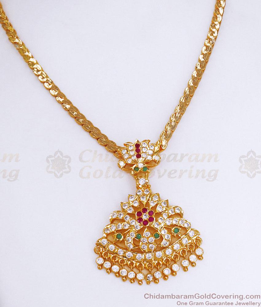 Unique 5 Metal Panchaloha Necklace Impon Attigai Collections Shop Online NCKN3179