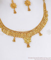 Latest Bridal 2 Gram Gold Choker Necklace Collections Shop Online NCKN3189