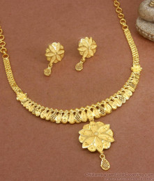 Premium Microplated Forming Gold Short Necklace Earring Combo Shop Online NCKN3194 Premium Microplated Forming Gold Short Necklace Earring Combo Shop Online NCKN3194