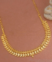 Plain Mango Designs Gold Plated Necklace 2024 Summer Sales NCKN3201 Plain Mango Designs Gold Plated Necklace 2024 Summer Sales NCKN3201