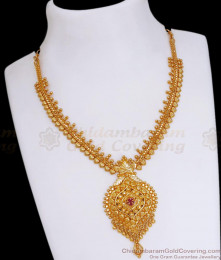 Stylish Gold Imitation Necklace Designs With Ruby Stone NCKN3216 Stylish Gold Imitation Necklace Designs With Ruby Stone NCKN3216