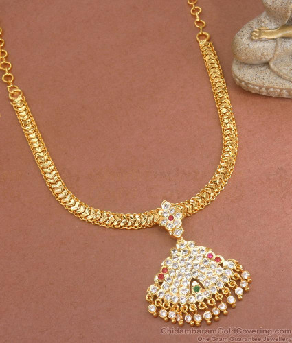 Gold padaka chain designs clearance
