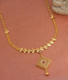 Stylish Cz Stone Gold Imitation Necklace Engagement Design NCKN3244 Stylish Cz Stone Gold Imitation Necklace Engagement Design NCKN3244