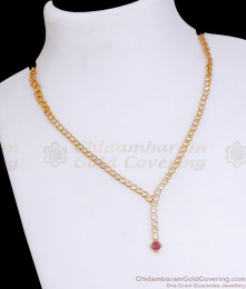 Engagement Gold Necklace White Stone Design Imitation Jewelry NCKN3245 Engagement Gold Necklace White Stone Design Imitation Jewelry NCKN3245