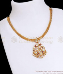 Elegant Peacock Impon Necklace Women Bridal Jewelry NCKN3282 Elegant Peacock Impon Necklace Women Bridal Jewelry NCKN3282