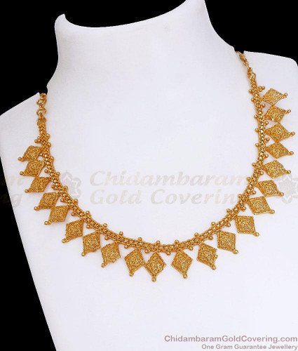 Occasional Wear Gold Covering Necklace Shop Online