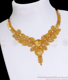 Attractive One Gram Gold Necklace Bridal Turkish Collections NCKN3388 Attractive One Gram Gold Necklace Bridal Turkish Collections NCKN3388