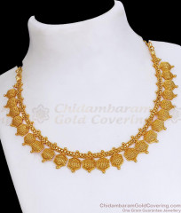Engagement Wear Hexagon Mesh Gold Necklace For Women NCKN3399 Engagement Wear Hexagon Mesh Gold Necklace For Women NCKN3399