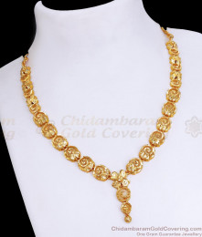 Srilankan Gold Necklace Light Weight Jewelry For Wedding NCKN3404 Srilankan Gold Necklace Light Weight Jewelry For Wedding NCKN3404