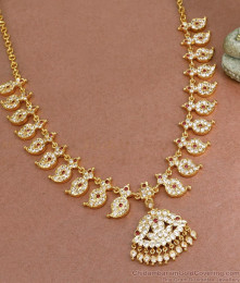 Buy Bridal Impon Panchaloha Necklace Mango Design 5 Metal Jewellery NCKN3565 Buy Bridal Impon Panchaloha Necklace Mango Design 5 Metal Jewellery NCKN3565