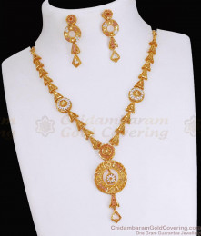 Stylish Arabic Gold Necklace Forming Jewellery Set NCKN3619 Stylish Arabic Gold Necklace Forming Jewellery Set NCKN3619