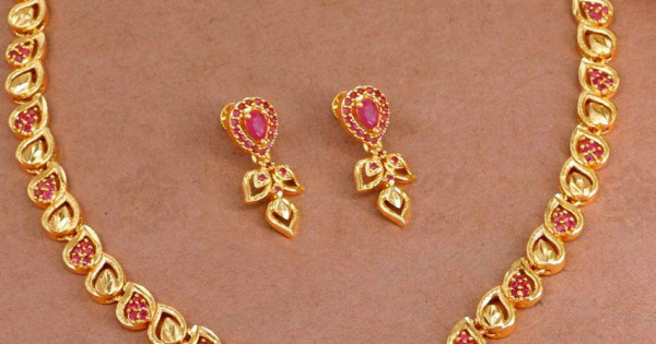 Ruby Leaf Set main image 1