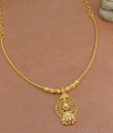 Simple Peacock Pendant Gold Plated Necklace For Women NCKN3744 Simple Peacock Pendant Gold Plated Necklace For Women NCKN3744