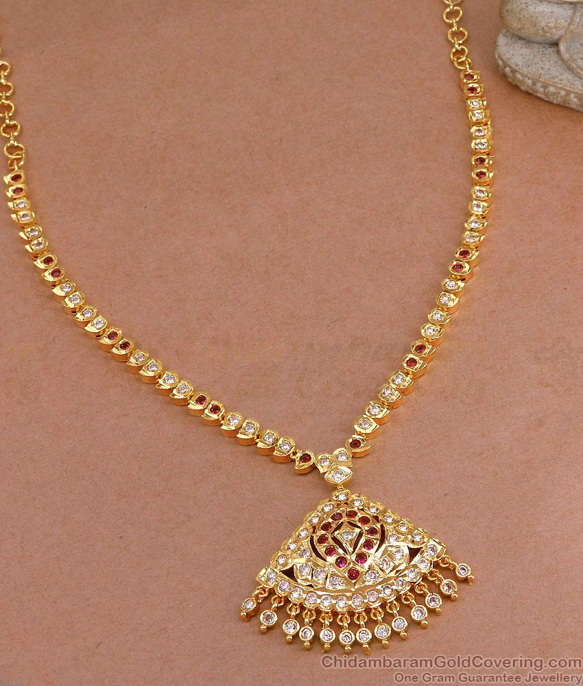 Premium Quality Impon Gati Stone Necklace 5 Metal Jewelry Online NCKN3767 Premium Quality Impon Gati Stone Necklace 5 Metal Jewelry Online NCKN3767