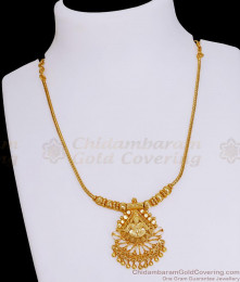 Pure Gold Tone Light Weight Necklace Design For Women NCKN3796 Pure Gold Tone Light Weight Necklace Design For Women NCKN3796