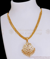 Original Impon Pendant With Heart Chain Necklace NCKN3802 Original Impon Pendant With Heart Chain Necklace NCKN3802