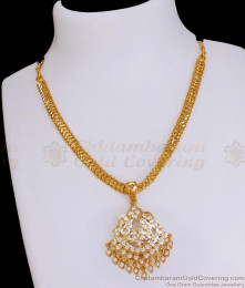 Original Impon Pendant With Heart Chain Necklace NCKN3802
