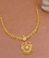 Calcutta Pattern Plain One Gram Gold Necklace For Women NCKN3806 Calcutta Pattern Plain One Gram Gold Necklace For Women NCKN3806