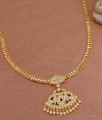 Elegant Peacock Design Multi Stone Impon Necklace Shop Online NCKN3814 Elegant Peacock Design Multi Stone Impon Necklace Shop Online NCKN3814