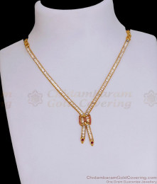 New Model Ad Stone Light Weight Victorian Necklace Set At Affordable Price NCKN3839