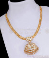 New Arrival White Stone Impon Attigai Heart Chain Design NCKN3854 New Arrival White Stone Impon Attigai Heart Chain Design NCKN3854