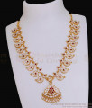 Buy Real Gold Design Impon Necklace Mango Design For Wedding NCKN3860 Buy Real Gold Design Impon Necklace Mango Design For Wedding NCKN3860