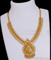 Traditional Mango Design Micro Gold Plated Necklace Collections Online NCKN3866 Traditional Mango Design Micro Gold Plated Necklace Collections Online NCKN3866