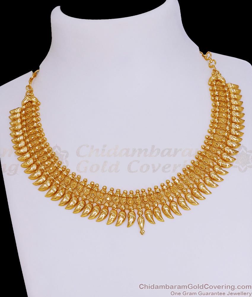 Bridal Wear Micro Gold Plated Necklace Design For Women NCKN3871 Bridal Wear Micro Gold Plated Necklace Design For Women NCKN3871