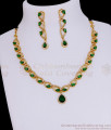 Attractive Emerald Stone Gold Designer Necklace For Girls NCKN3878 Attractive Emerald Stone Gold Designer Necklace For Girls NCKN3878
