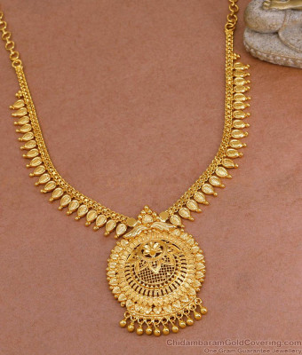 Latest Gold Imitation Wedding Necklace Design At Affordable Price NCKN3882
