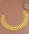 Real Gold Look Mango Design Gold Imitation Necklace 2 Gram Gold Jewelry NCKN3921 Real Gold Look Mango Design Gold Imitation Necklace 2 Gram Gold Jewelry NCKN3921