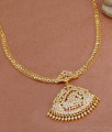 New Model Big Gajalakshmi Pendant Stone Attigai Impon Jewelry For Women NCKN3929