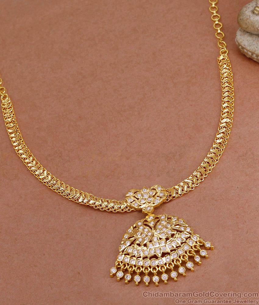 Premium Quality Impon Panchaloha Attigai Guaranteed Bridal Jewelry Online NCKN3932