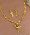 New Arrival Arabic Gold Wedding Necklace Heart Design With Earrings NCKN3944 New Arrival Arabic Gold Wedding Necklace Heart Design With Earrings NCKN3944