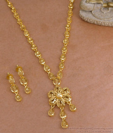 Buy Real Gold Design Floral Necklace Two Gram Gold Jewelry Online NCKN3945 Buy Real Gold Design Floral Necklace Two Gram Gold Jewelry Online NCKN3945