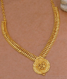 Attractive Mango Design Gold Plated Necklace Shop Online NCKN3987 Attractive Mango Design Gold Plated Necklace Shop Online NCKN3987