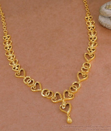 Heart Design Gold Imitation Srilanka Necklace For Wedding NCKN3988 Heart Design Gold Imitation Srilanka Necklace For Wedding NCKN3988