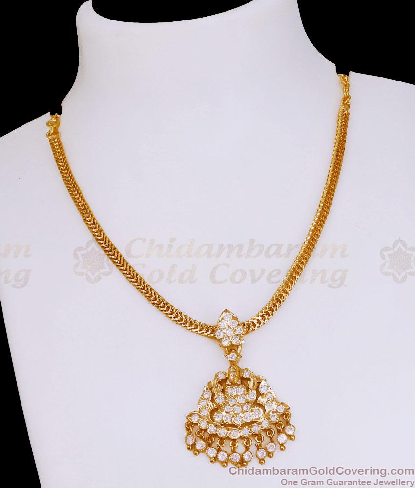 Light Weight Impon Attigai Lakshmi Design For Women Fashion NCKN3998 Light Weight Impon Attigai Lakshmi Design For Women Fashion NCKN3998