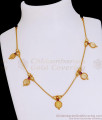Traditional Micro Gold Plated Lakshmi Coin Necklace With Ruby Stone NCKN4012