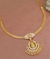 High Quality Close Neck Impon Attigai Design For Women Marriage NCKN4032