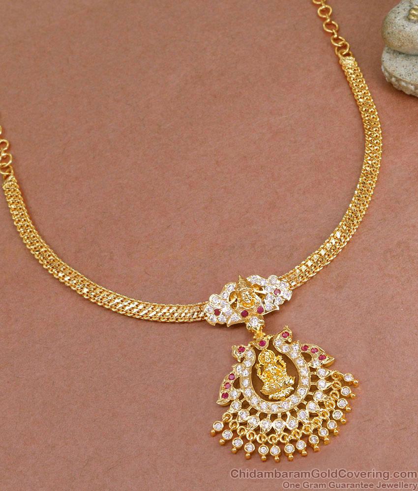 High Quality Close Neck Impon Attigai Design For Women Marriage NCKN4032