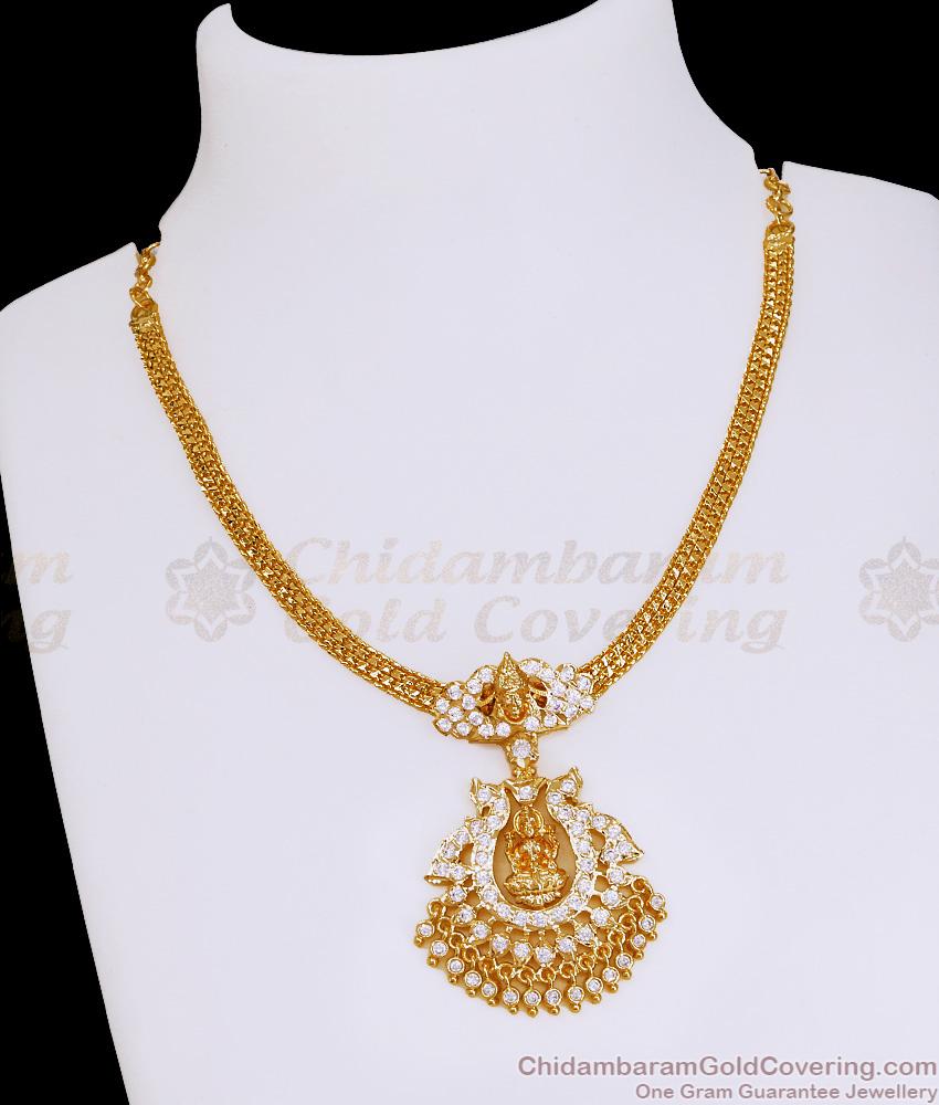Buy Lakhmi Design Impon Gold Attigai Guaranteed Necklace Design NCKN4035