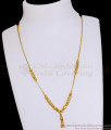 Plain One Gram Gold Milagu Mani Necklace Shop Online NCKN4044