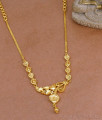 Premium Quality Gold Plated Necklace Matt Finish Dubai Design NCKN4057