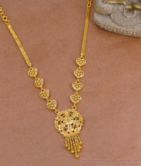 Classic Micro Gold Plated Heart Shaped Necklace Design Online NCKN4061 Classic Micro Gold Plated Heart Shaped Necklace Design Online NCKN4061