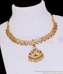 Premium Impon Multi Stone Choker Necklace Collection For Wedding NCKN4086 Premium Impon Multi Stone Choker Necklace Collection For Wedding NCKN4086